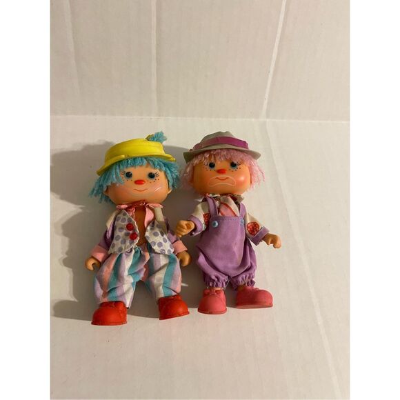 Two Vintage Picka Berry Circus Clowns Strawberry Shortcake Patches dolls - Picture 7 of 7
